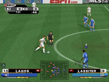 ESPN MLS ExtraTime screen shot game playing